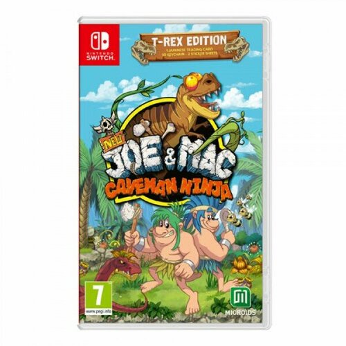 New Joe & Mac: Caveman Ninja - Limited Edition (русские субтитры) Nintendo Switch игра для sony ps4 new joe and mac caveman ninja t rex edition русские субтитры