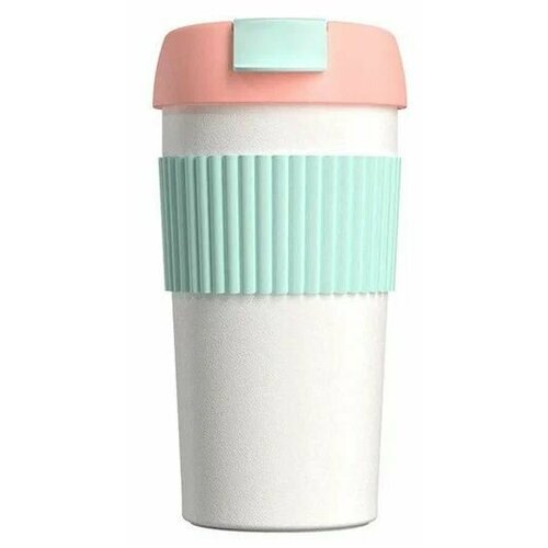 Термокружка Kiss Kiss Fish Rainbow Vacuum Coffee Tumbler 0,49л (Pink)