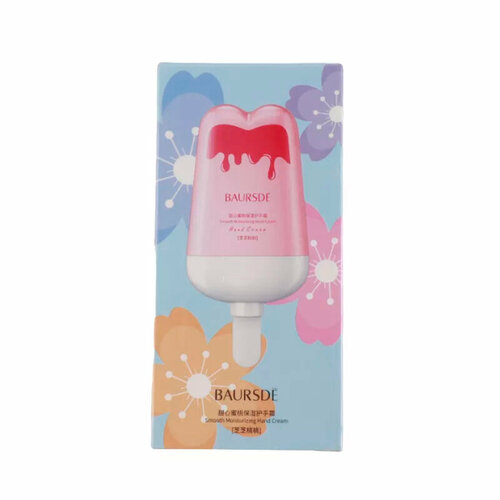 Крем для рук увлажняющий с экстрактом персика Baursde Smooth Moisturizing Hand Cream 80 г