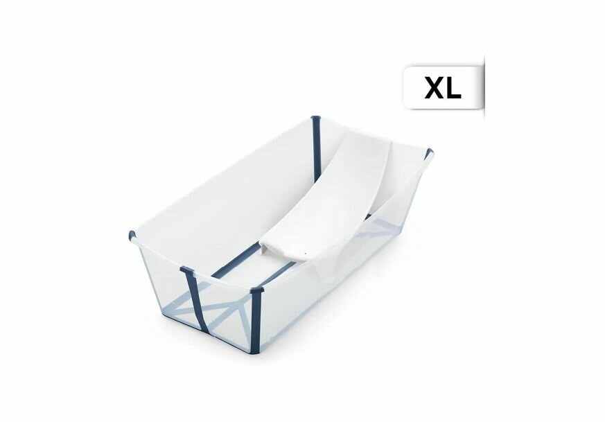 Ванночка для новорожденного Stokke Flexi Bath X-Large Transparent/Blue