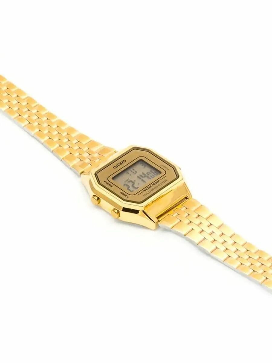 Наручные часы CASIO Vintage, золотистый/черный — фото 1