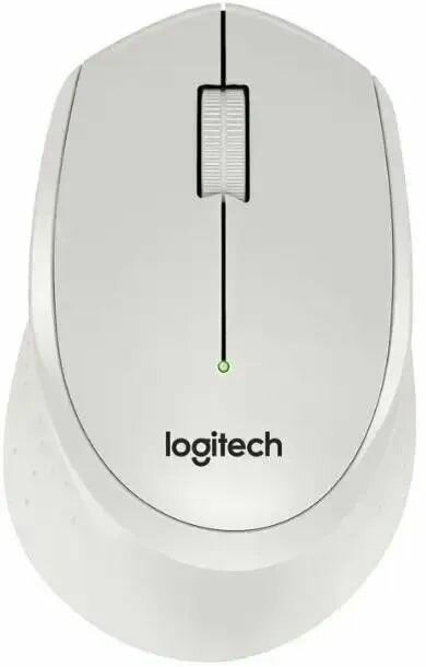 Мышь беспроводная Logitech M330 Silent Plus White/Yellow 910-004926