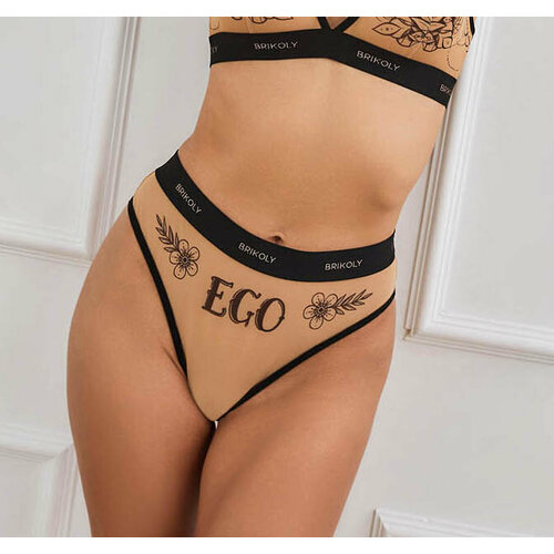 фото Трусы brikoly, размер 46, бежевый