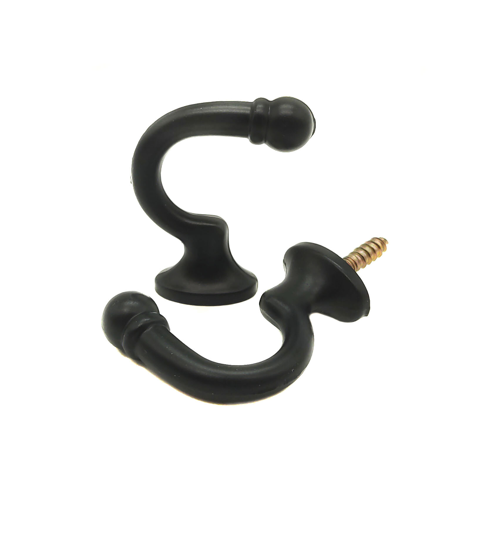 фото Крючок мебельный Классик(для подхватов штор)