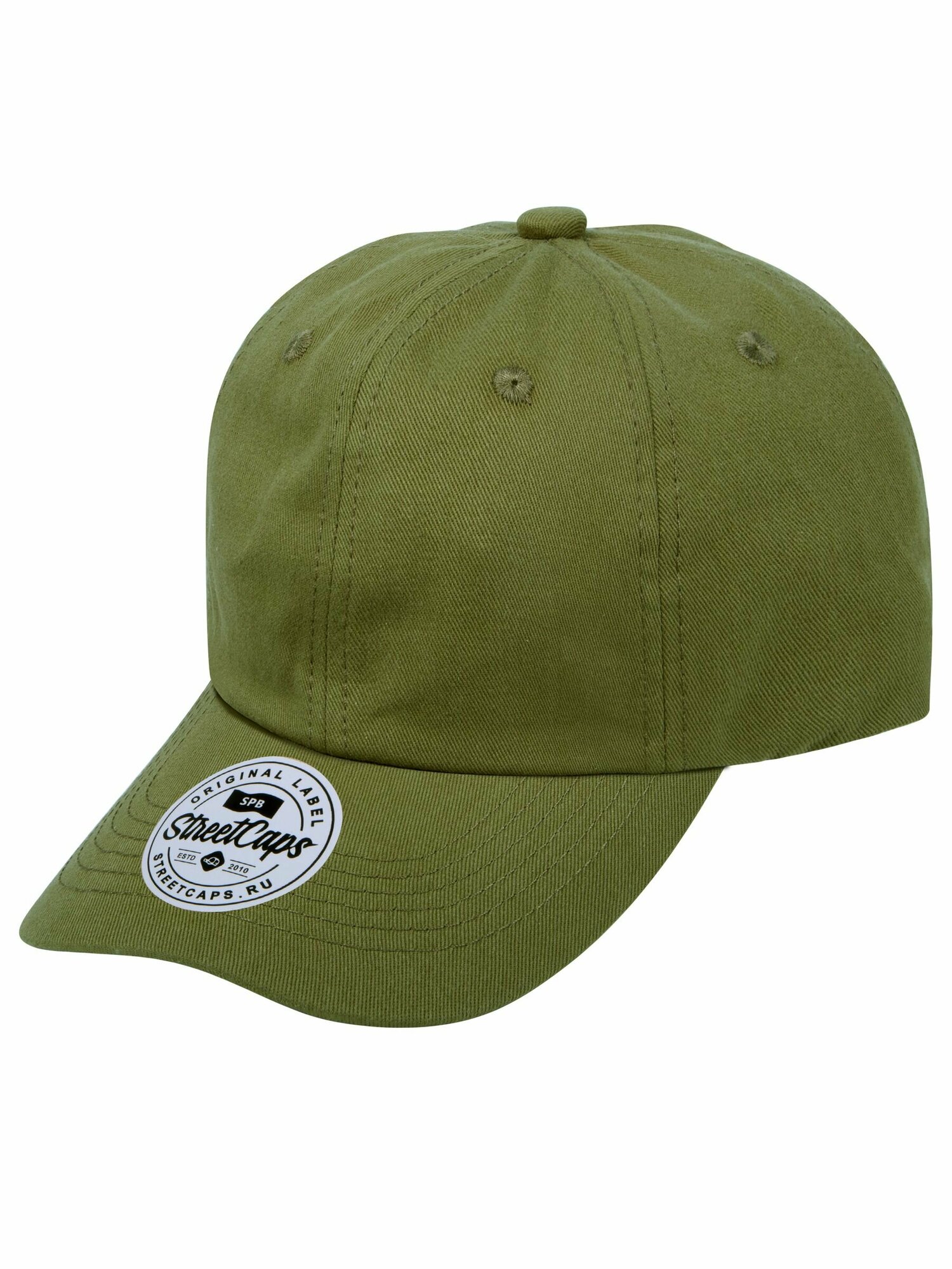 Бейсболка Street caps Бейсболка классическая / Street Caps / 305-6-1-001 Мягкая хлопковая кепка с низким профилем