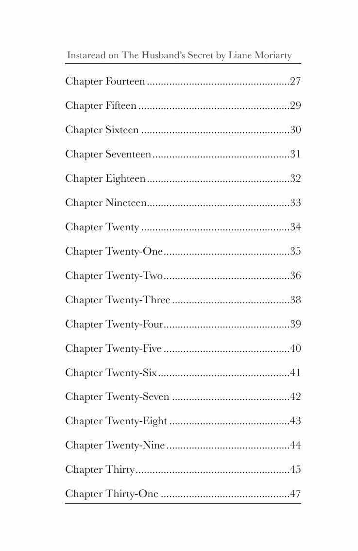 Summary Of The Husband'S Secret, By Liane Moriarty | Includes Analysis - фото №6
