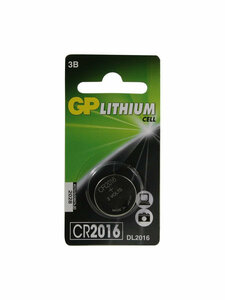 Батарейка GP Lithium Cell CR2016, в упаковке: 1 шт.