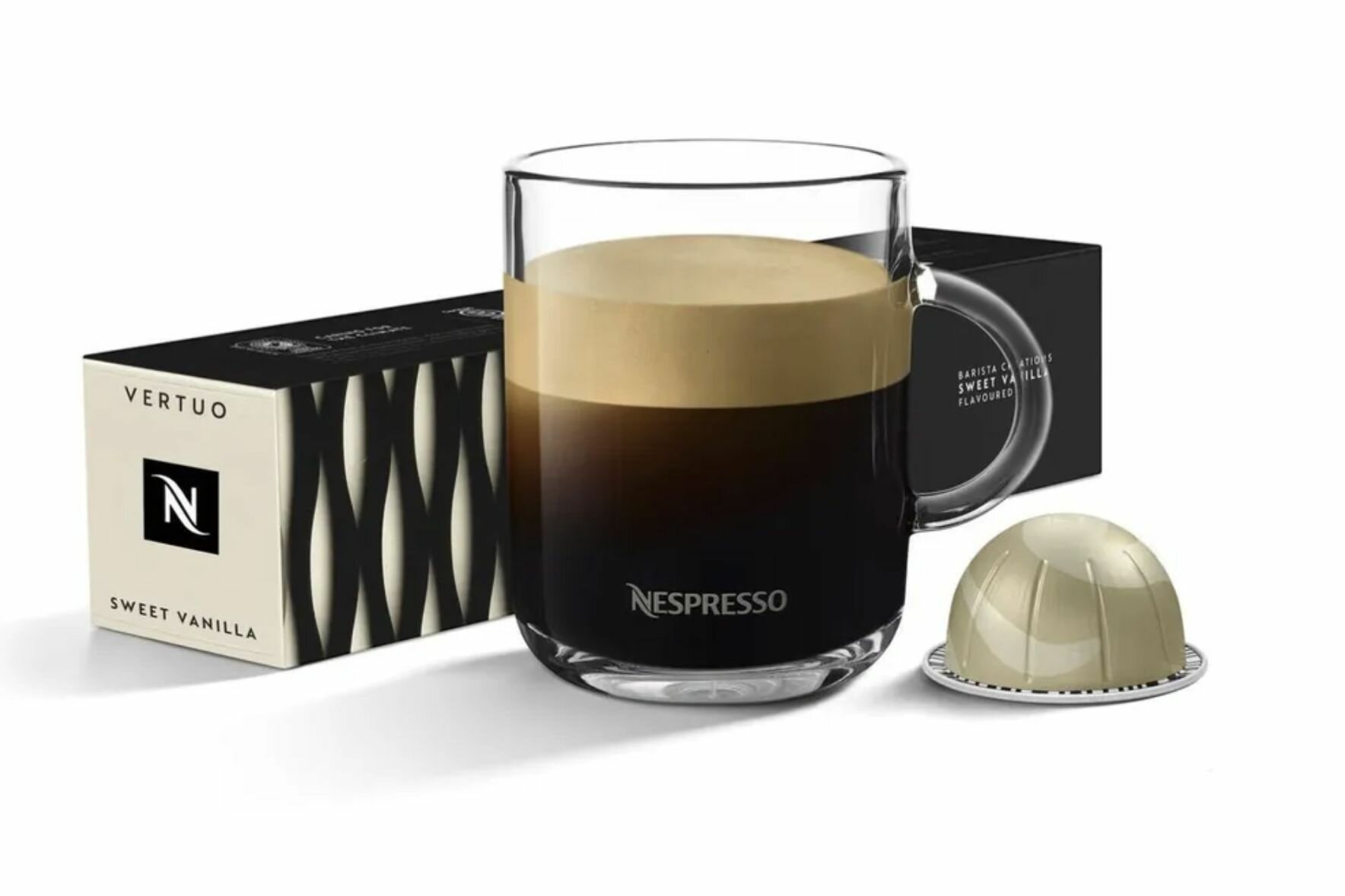 кофе в капсулах Nespresso Vertuo Sweet Vanilla, 230ml - фотография № 3