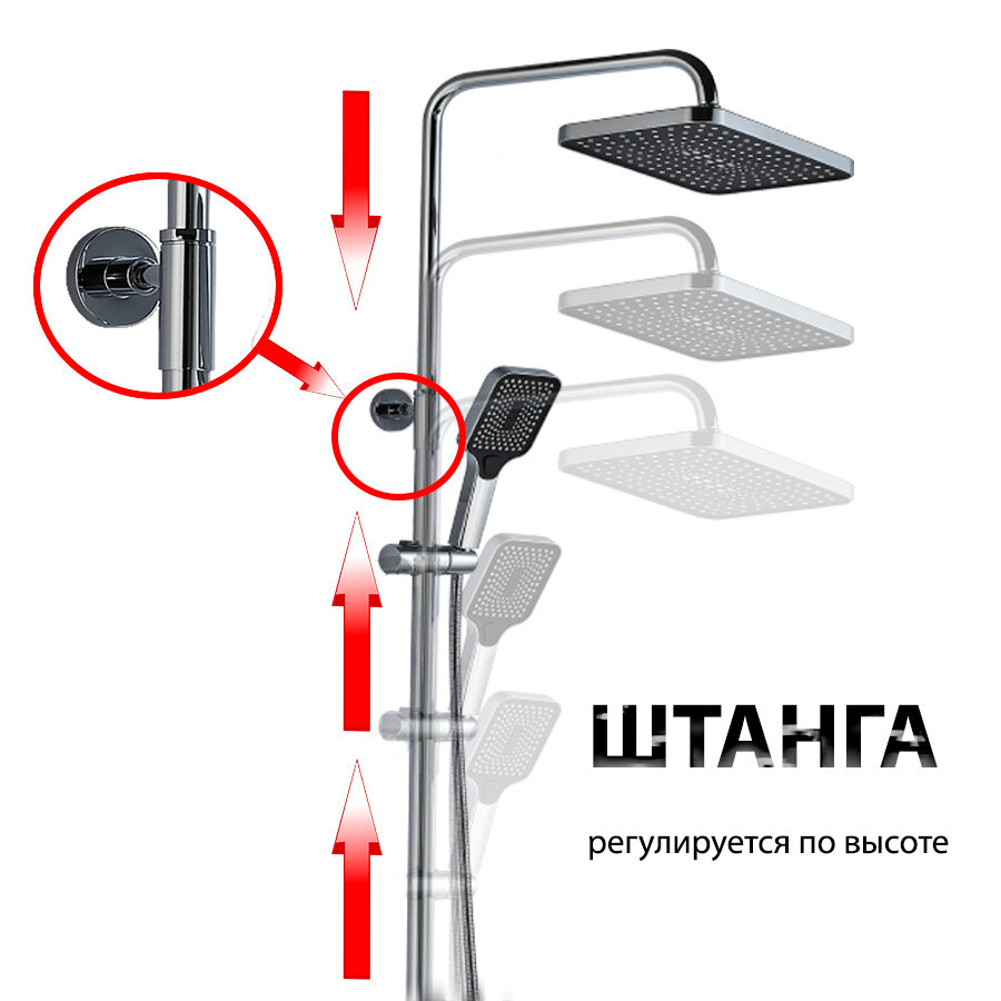 Душевая система ALMAes - фото №7