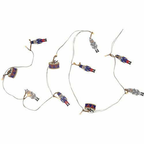 фото Электрогирлянда Star Trading Щелкунчик, 1,8 м, 10 фигурок, теплый белый