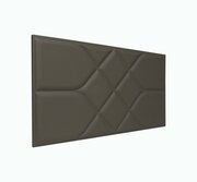 Панель стеновая мягкая из экокожи Chestnut Road темный коричневый 30 * 60см 1шт мягкая 3D панель декор для стен и в изголовье кровати