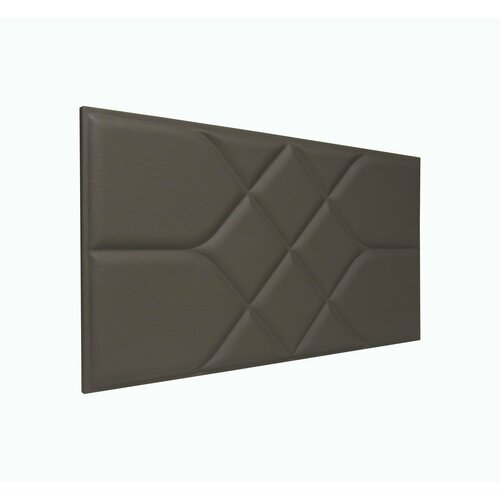 Панель стеновая мягкая из экокожи Chestnut Road темный коричневый 30 * 60см 1шт мягкая 3D панель декор для стен и в изголовье кровати