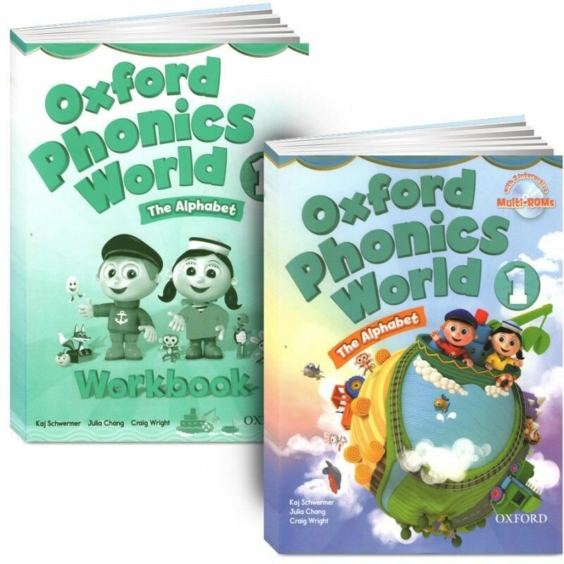 Oxford Phonics World 1. Учебник + Рабочая Тетрадь + CD/DVD