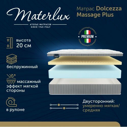 Матрас Materlux Dolcezza Massage Plus 80x190