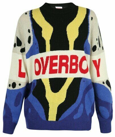 Джемпер Charles Jeffrey Loverboy, размер M, синий