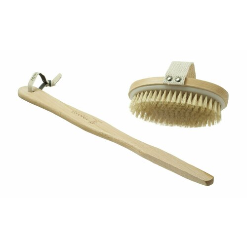             Hydrea London Classic Body Brush with Natural Bristles