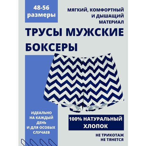 фото Трусы свобода, размер 48, синий