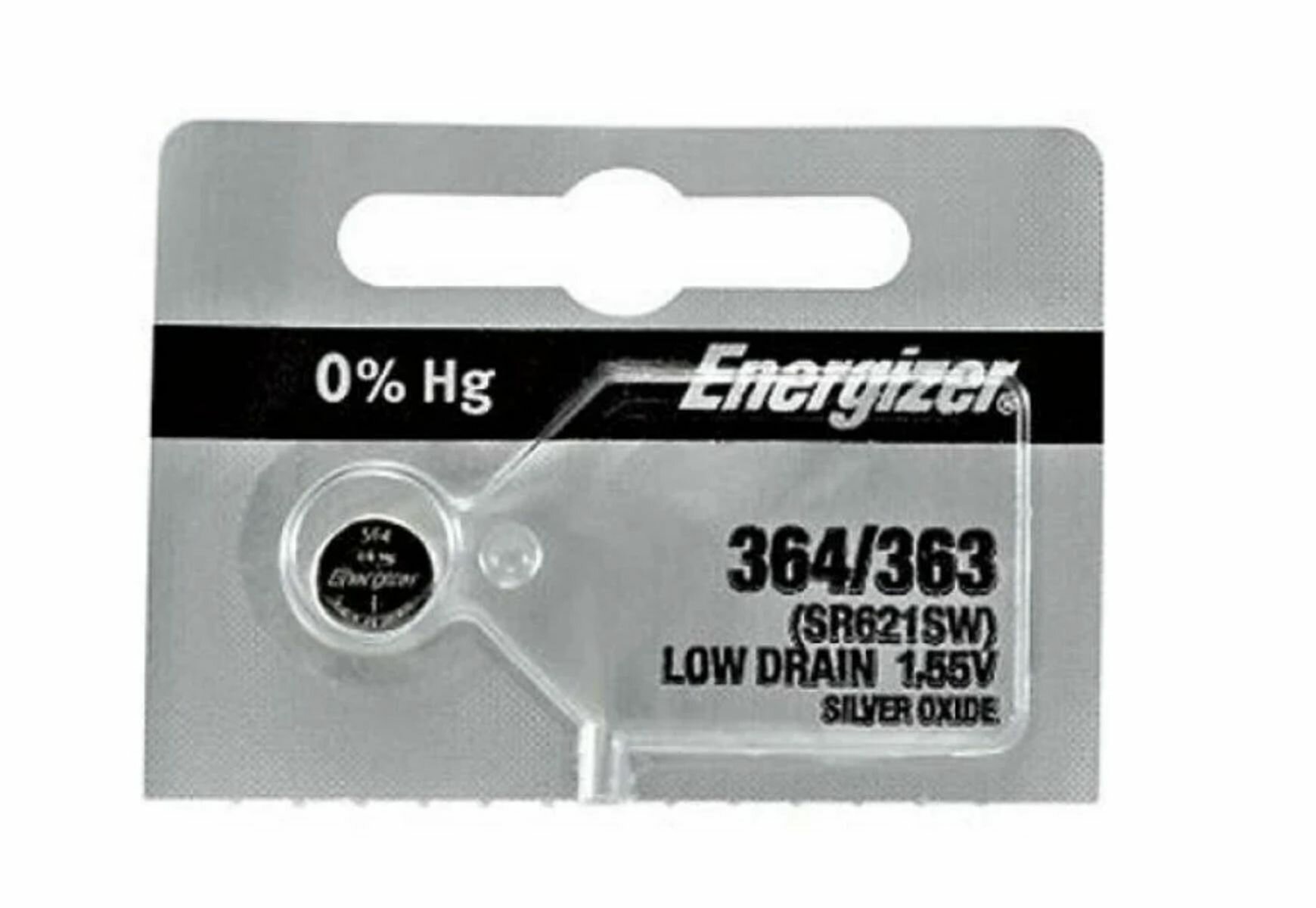 Батарейка Energizer 364 (SR621SW) BL1