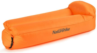 Коврик надувной Naturehike 20Fcd-Double Layer Portable Air Sofa With Pillow Orange