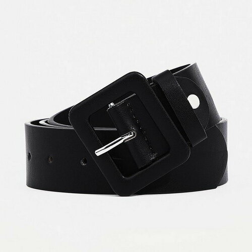 фото Ремень сима-ленд, размер 110, черный сима-лэнд