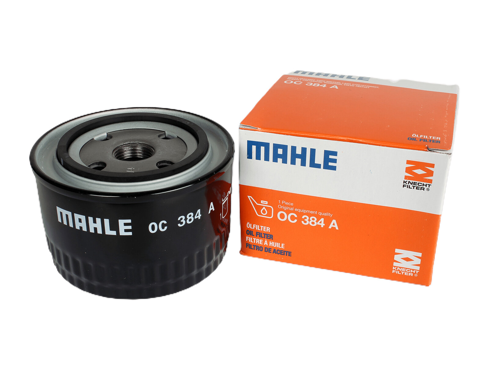 Масляный фильтр MAHLE OC 384 A