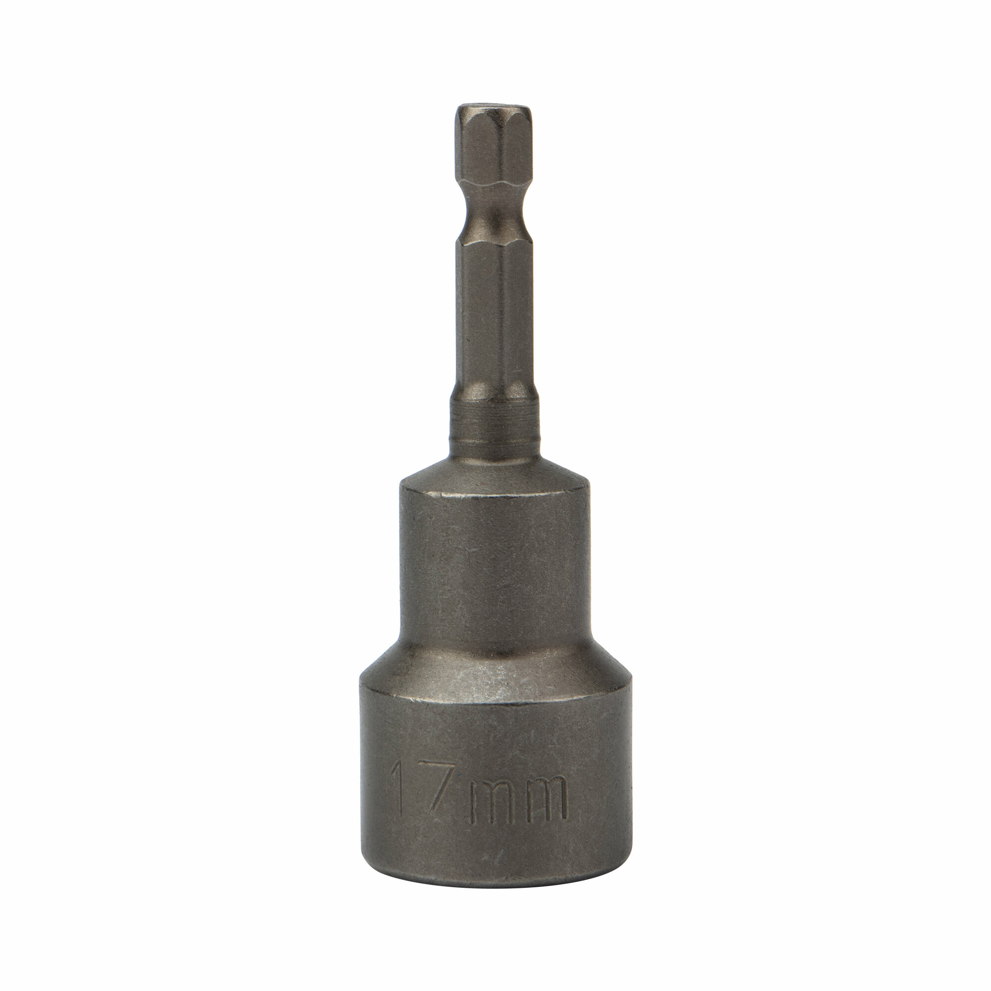 Ключ-насадка бита магнитная на инструмент 1/4" 17х65 мм Kranz для дрели, шуруповерта, отвертки для монтажа, ремонта