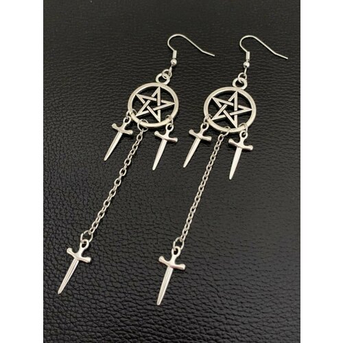 Серьги DRAKON IRG серебристый 278₽