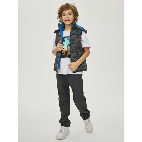 фото Жилет noble people, размер 146, голубой