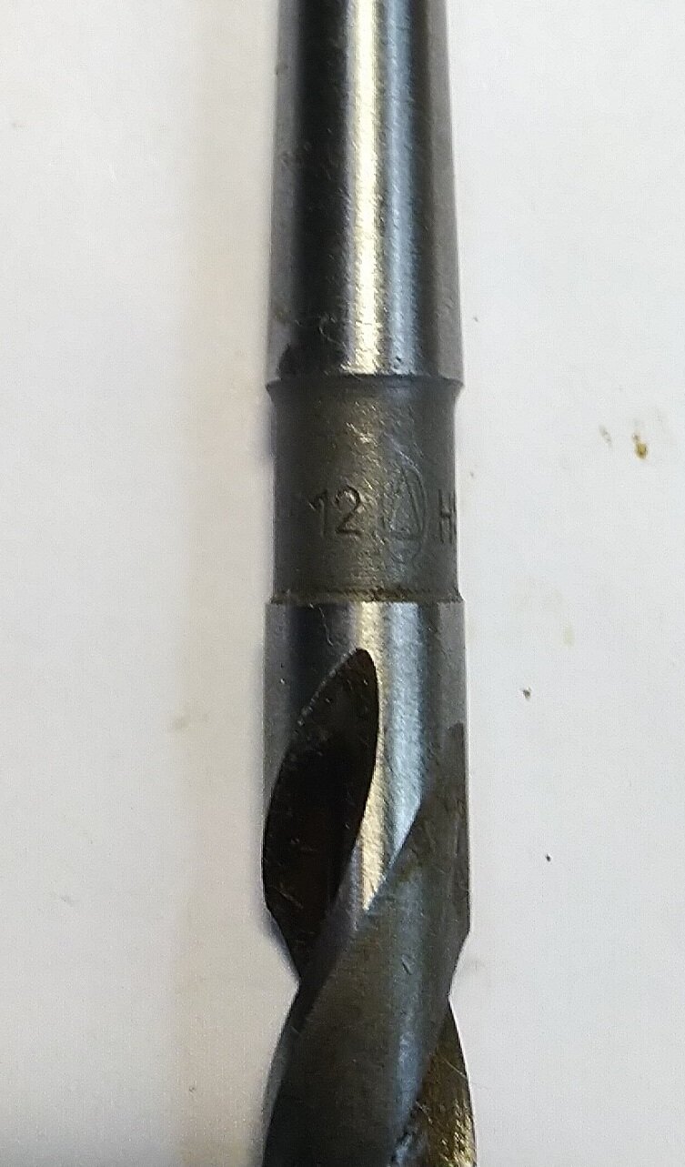 Изображение Сверло по металлу с к/хв Ф12.0 l=101, L=182, КМ1, HSS ГОСТ 10903