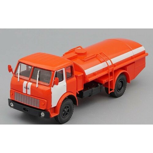 Масштабная модель грузовика коллекционная Минский-5334 ТЗА-7,5 ПО, красный