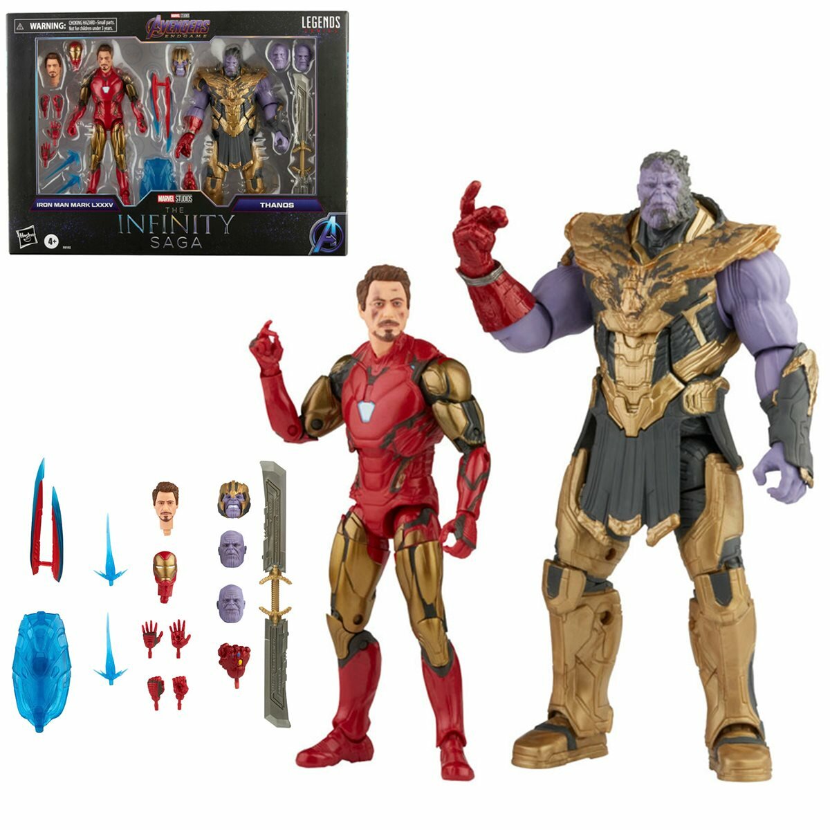 Фигурка Тони Старк и Танос «Marvel Legends» от Hasbro