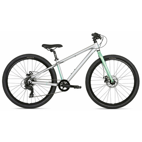 Подростковый велосипед Haro Beasley 26 2021 13 Серебристо-бирюзовый 130-150 см 4120000₽