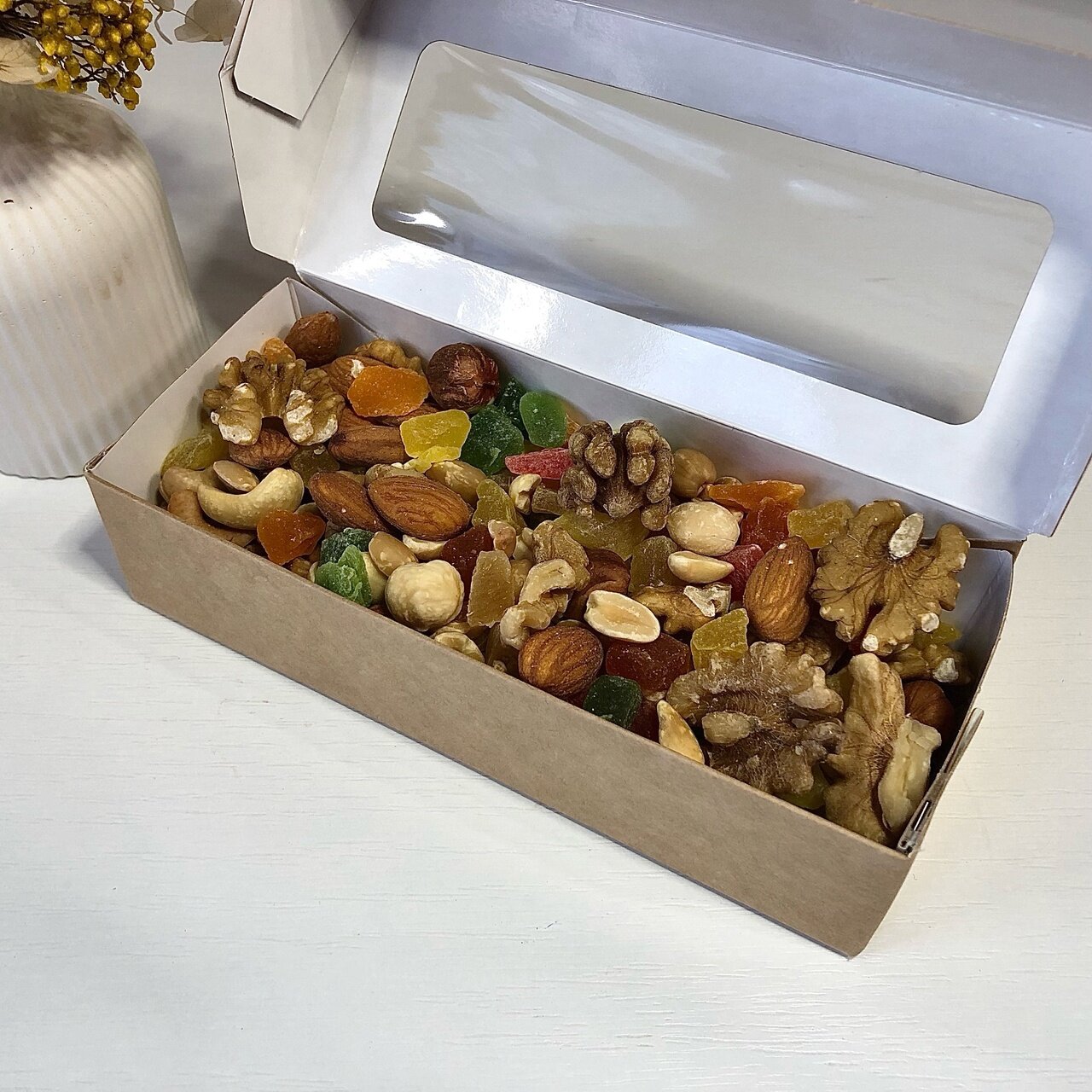 Подарочный набор "Цукаты и орехи" мини+