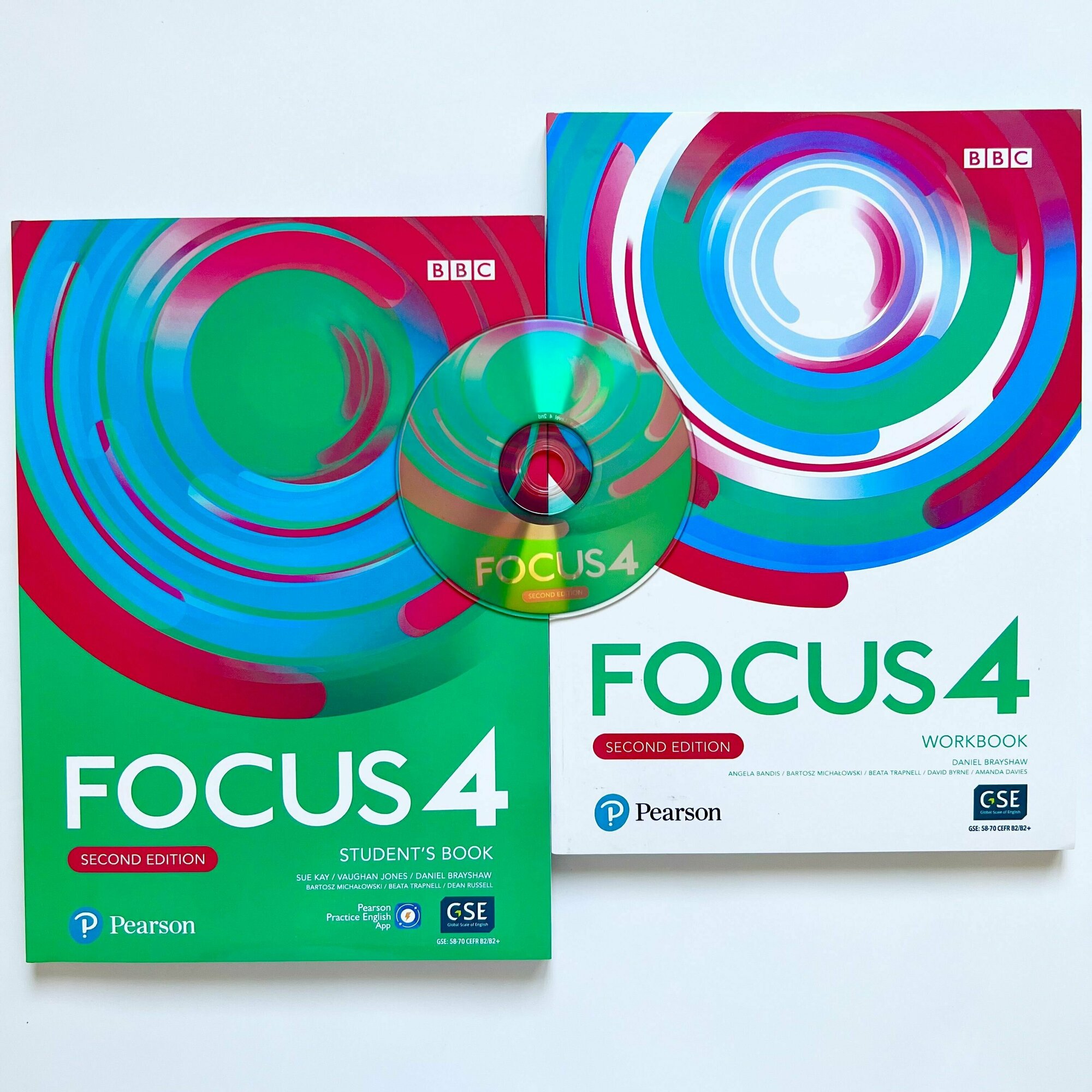 Focus 4 учебник и рабочая тетрадь комплект, Student's Book + Workbook + CD (second edition)