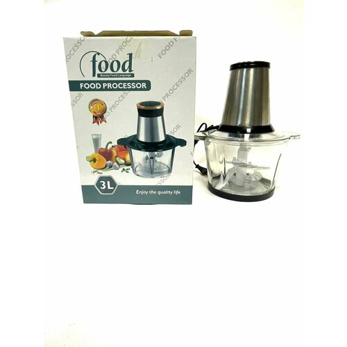 Измельчитель Молния Food Processor со Стеклянной колбой 3л AH-M 168000₽