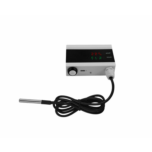 Умный Wi-Fi датчик IP67 температуры воздуха и воды -40120 Страж 951TH WiFi экран S18505SNT автономный с экраном и сиреной Приложение Tuya 5285₽