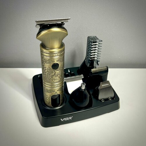 Беспроводной триммер VGR 5 в 1 для стрижки волос и тела 277200₽