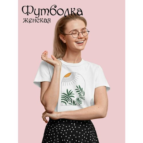 фото Футболка shulpinchik, размер 48, белый