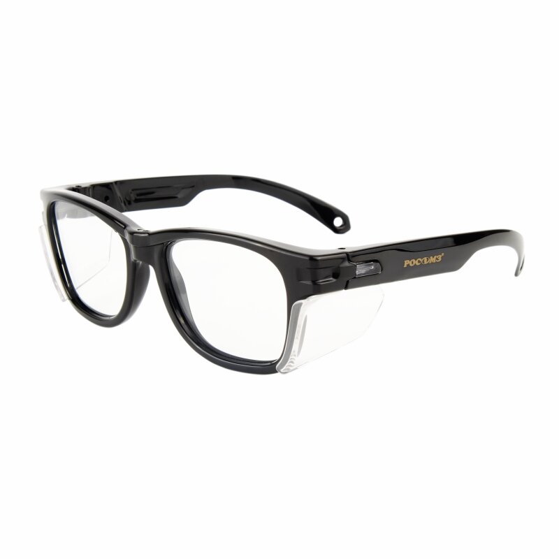 Очки защитные РОСОМЗ О34 PROGRESS (M) прозрачные, минеральное стекло, очки строительные, арт. 13410