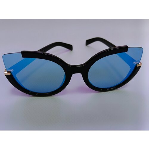 Солнцезащитные очки AMASS 816, голубой солнцезащитные очки бабочка