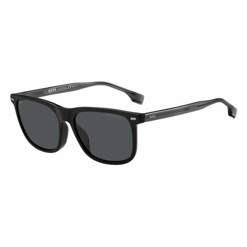 фото Солнцезащитные очки boss boss boss 1402/f/s 10a 70 boss 1402/f/s 10a 70, оранжевый, серый