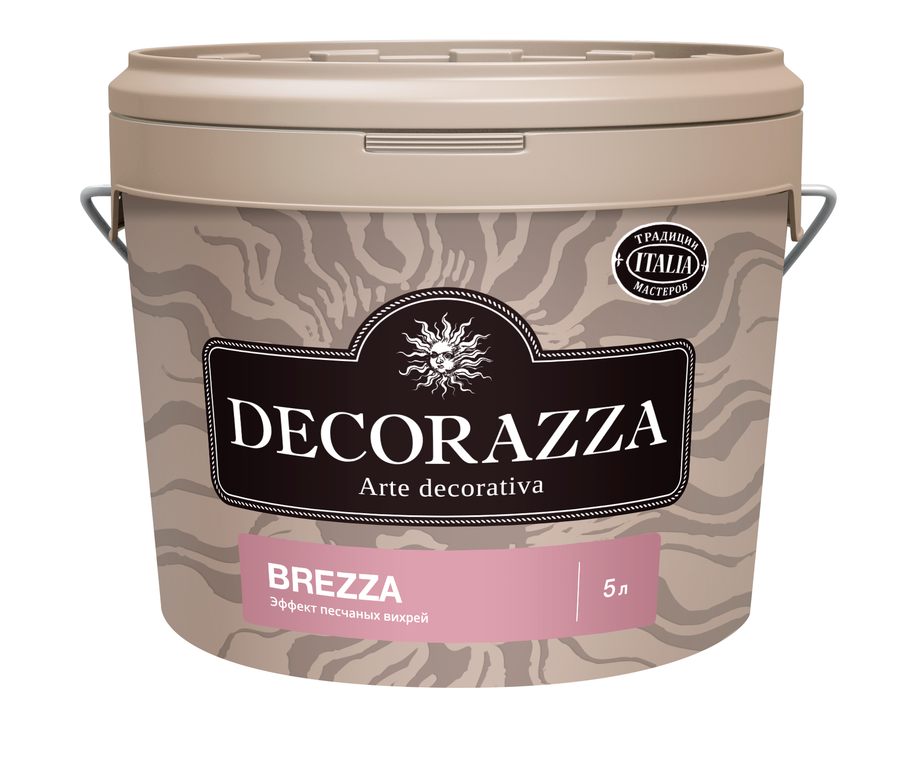 Декоративная штукатурка Decorazza Brezza BR 001, 5 л