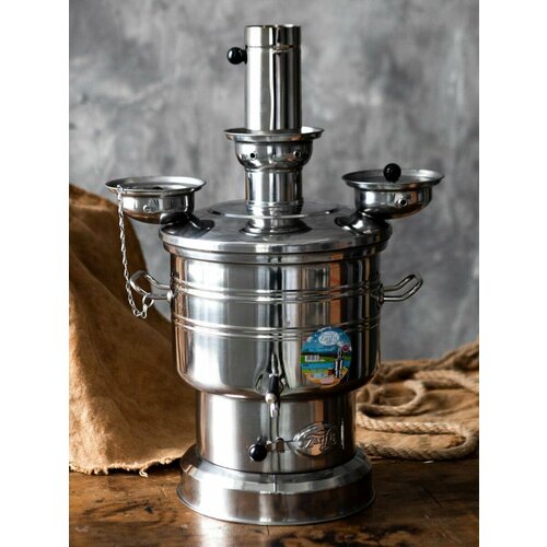 Самовар 8 литров жаровой 6652₽