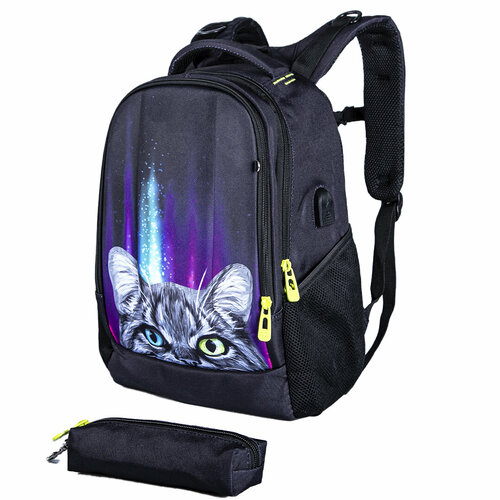 Ранец школьный для девочки / школьный рюкзак для девочки 1 4 класс / школьный рюкзак для 1 класса / рюкзаки школьные ортопедические