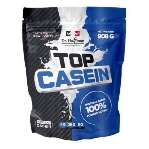 Казеиновый протеин Dr. Hoffman TOP CASEIN 908 г (черника) протеин dr hoffman top casein 908 гр клубника