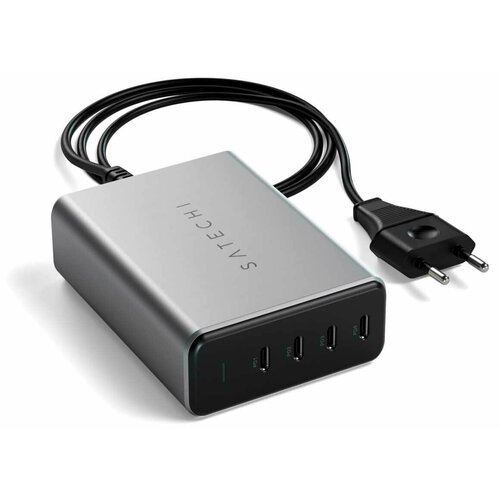 isafe 65w pd home charger with uk eu us plug a2620c Сетевое зарядное устройство Satechi ST-UC165GM-EU (92441)