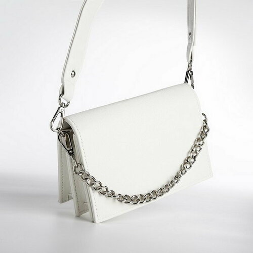 фото Сумка мессенджер textura, белый