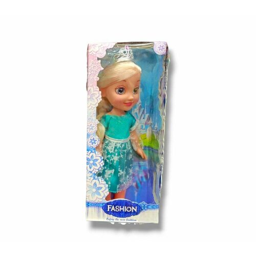 Кукла Эльза 30 см м/ф Холодное сердце с диадемой, в платье бирюзовом мягкая плюшевая игрушка кукла принц холодное сердце 30 см