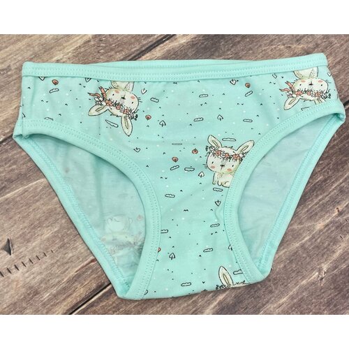 фото Трусы baykar, размер 1, белый, бирюзовый