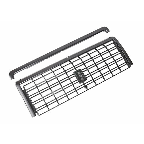 Облицовка радиатора ВАЗ-2107 черная комплект СЭД